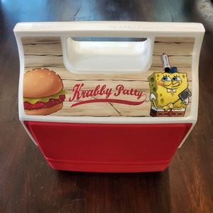 Igloo Spongebob cooler, 4 qt. (holds 6 cans).